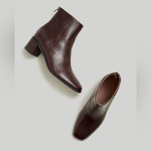 New in Box MadeWell The Essex Ankle Boot Chocolate Raisin NN071 Size 7.5 brown